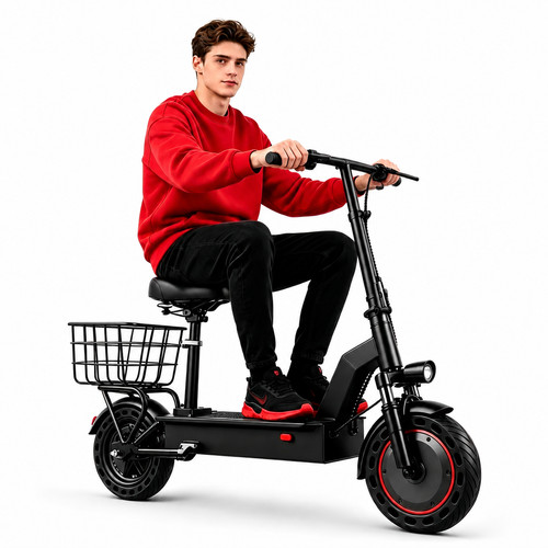 Foldable electric scooter with - scooter,